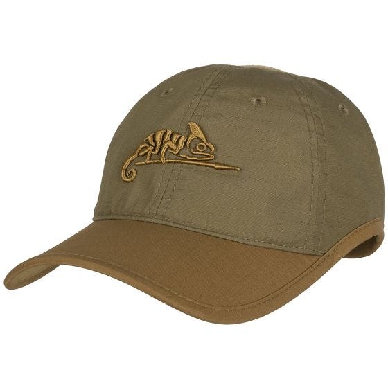 Кепка Helikon Logo из Поликоттона Ripstop - Adaptive Green/Coyote