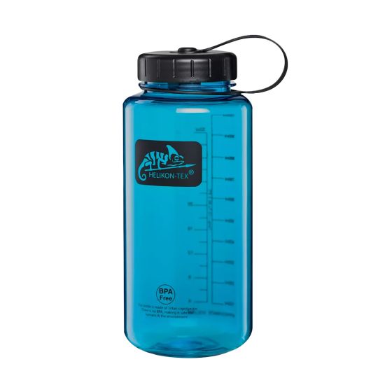 Бутылка Helikon Wide Mouth Tritan 1 L - Синий/Черный
