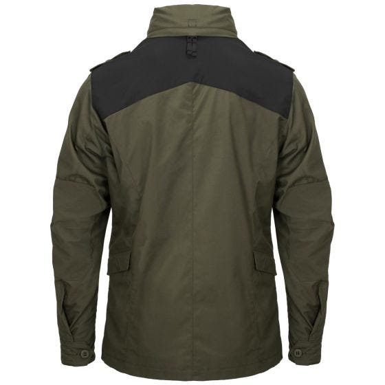 Куртка Helikon M-65 Covert - Taiga Green/Черный