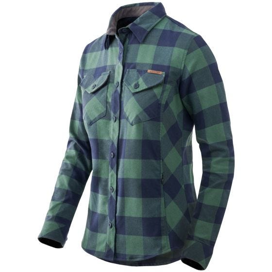 Рубашка Helikon Marigold женская - Moss Green Checkered