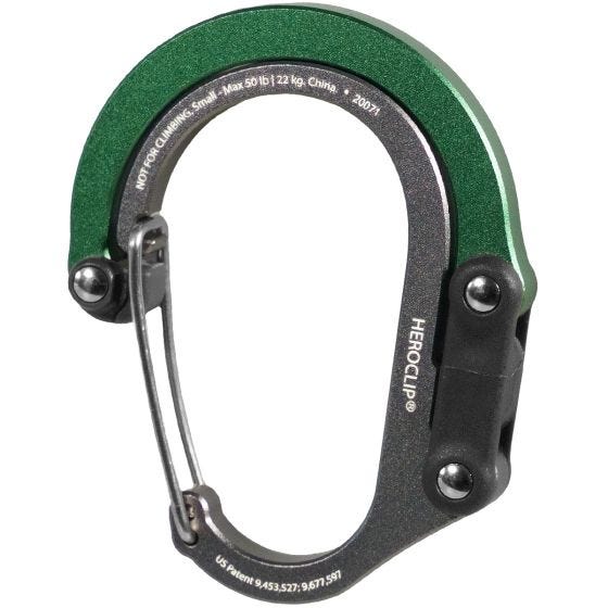 Карабин Heroclip Small Gear - Forest Green