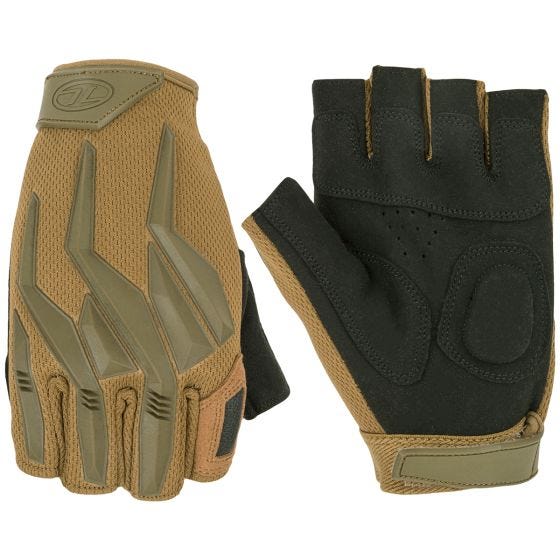 Перчатки без пальцев Highlander Raptor - Coyote Tan