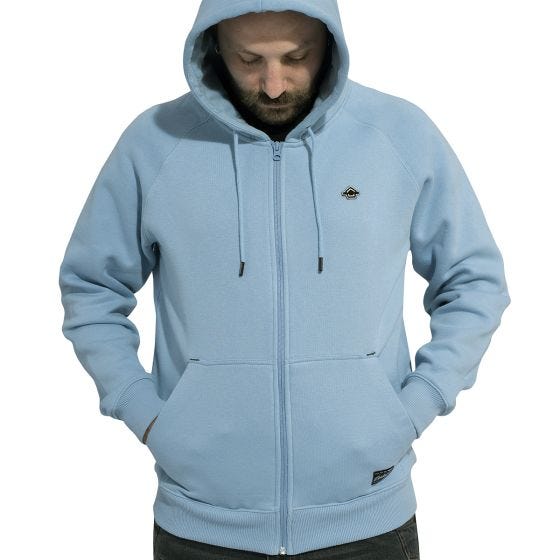 Толстовка на молнии с капюшоном Pentagon Phaeton - Lagoon Blue