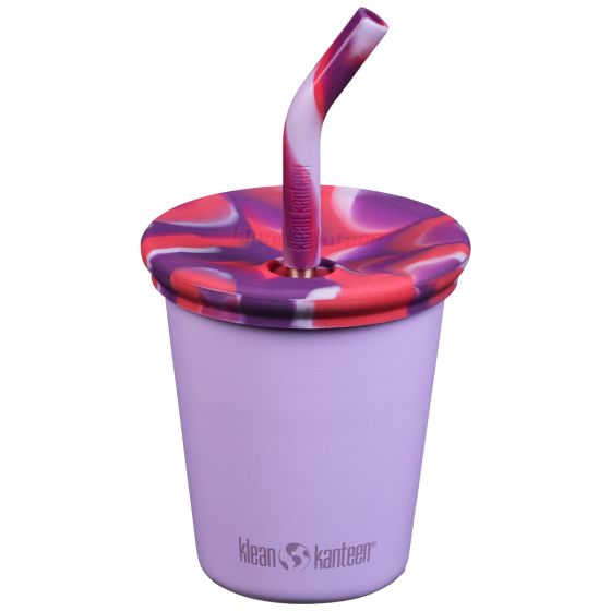 Кружка Klean Kanteen Kids 295ml w/Straw Lid - Crocus Petal