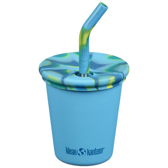 Кружка Klean Kanteen Kids 295ml w/Straw Lid - Hawaiian Ocean
