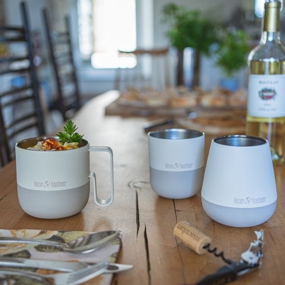 Термокружка Klean Kanteen Rise 399ml - Tofu
