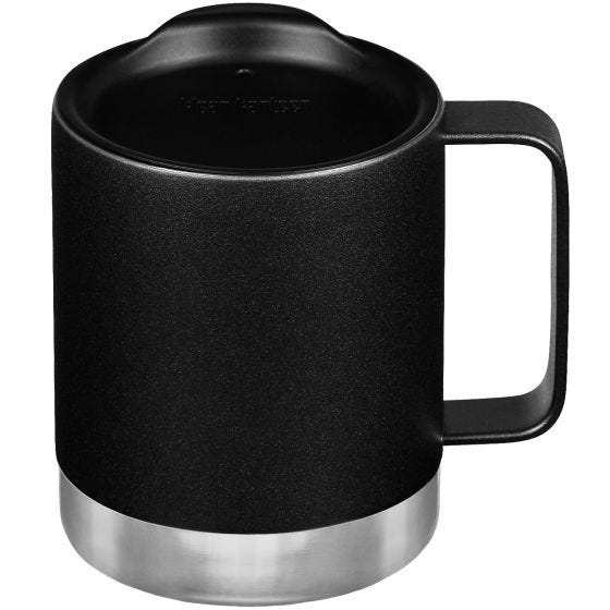 Klean Kanteen 355ml Insulated Camp Mug w/Tumbler Lid - Черный