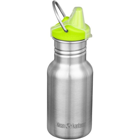 Бутылка Klean Kanteen Kid Kanteen 355ml Sippy Cap - Brushed Stainless