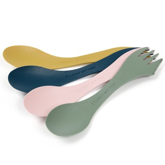 Спорк Original Bio Light My Fire 4 Pack - Multi Colour