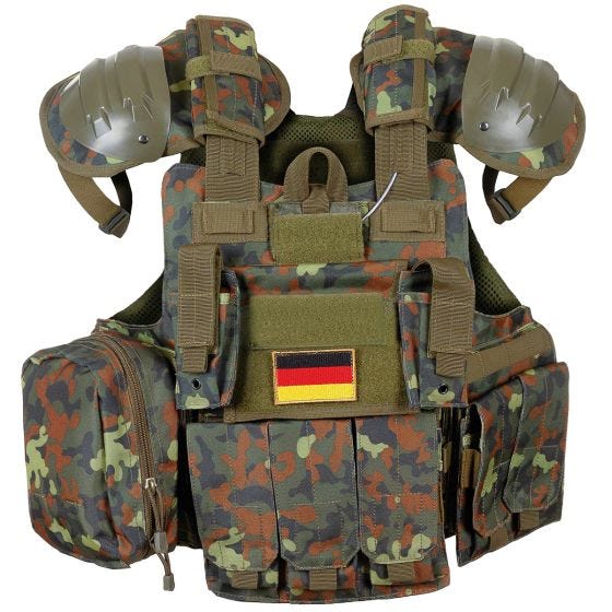 Разгрузочный жилет MFH - Flecktarn