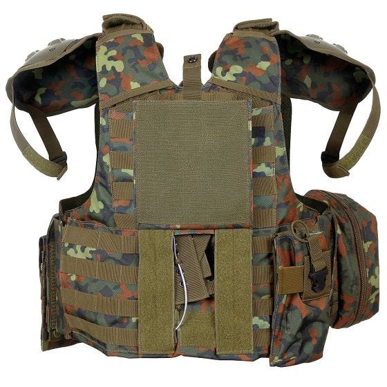 Разгрузочный жилет MFH - Flecktarn