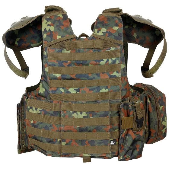 Разгрузочный жилет MFH - Flecktarn