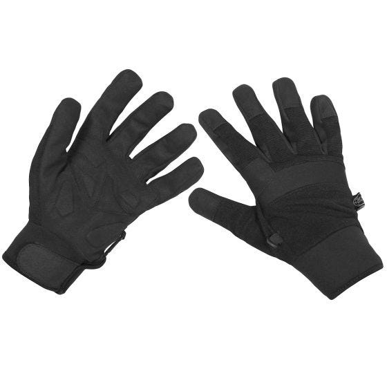 Security Neoprene перчатки MFH - Черный