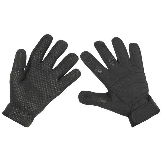 Combat Neoprene перчатки MFH - Черный