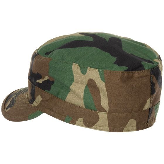 Полевая Кепка MFH BDU из Материала Ripstop - Woodland