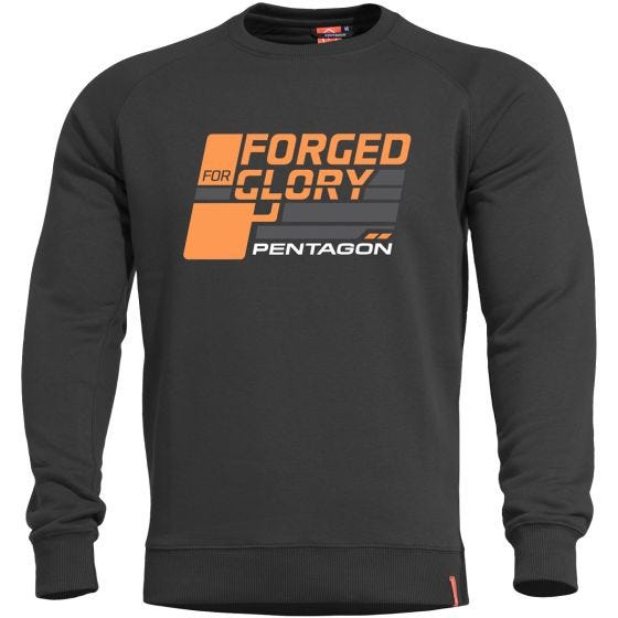Свитер Pentagon Hawk Forged for Glory Черный
