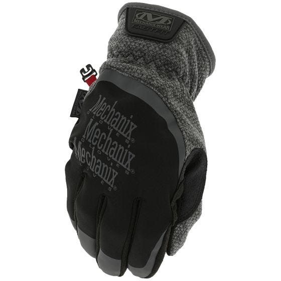 Перчатки Mechanix Wear Coldwork Fastfit - Серый/Черный