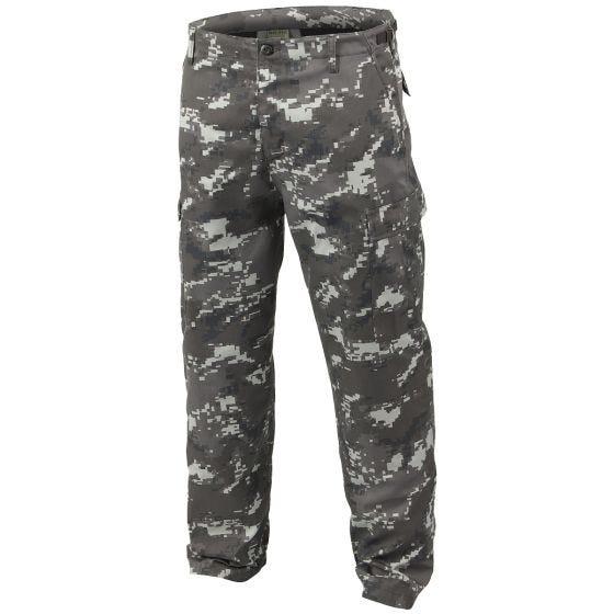 Боевые Брюки Mil-Tec BDU Ranger Digital Black