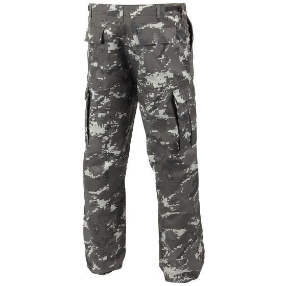 Боевые Брюки Mil-Tec BDU Ranger Digital Black