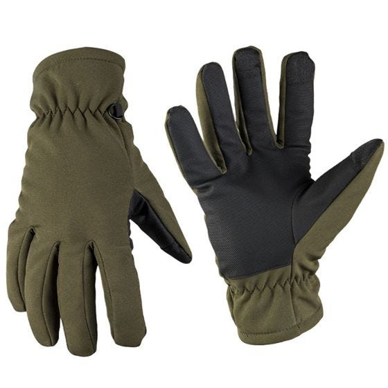 Перчатки Softshell Mil-Tec Thinsulate - Оливковый