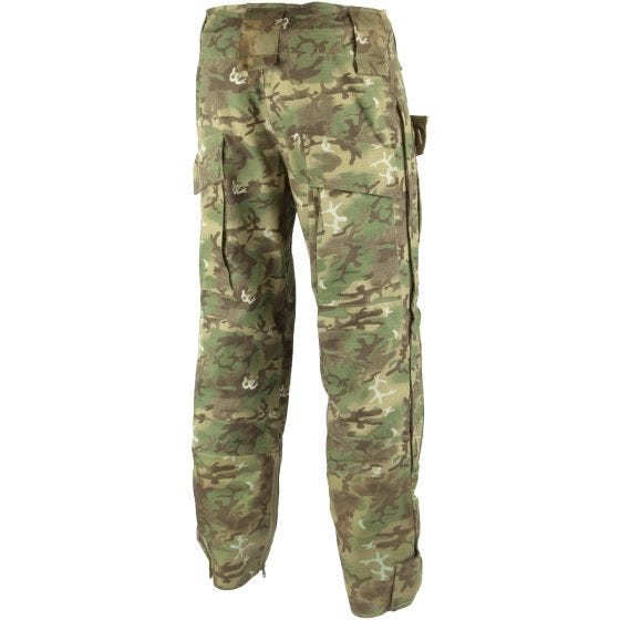 Брюки Mil-Tec Warrior с Накладками на Коленях - Arid Woodland