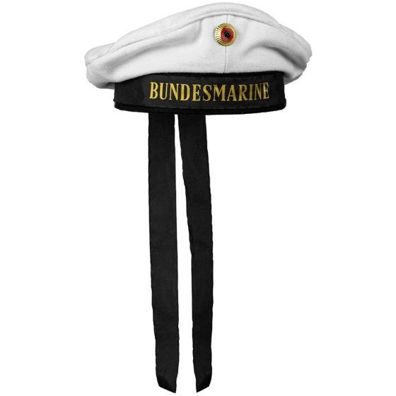 Mil-Tec BM Navy Hat with Insignia - Белый