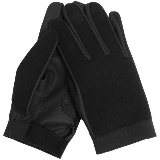 Перчатки Mil-Tec Long из неопрена - Черный