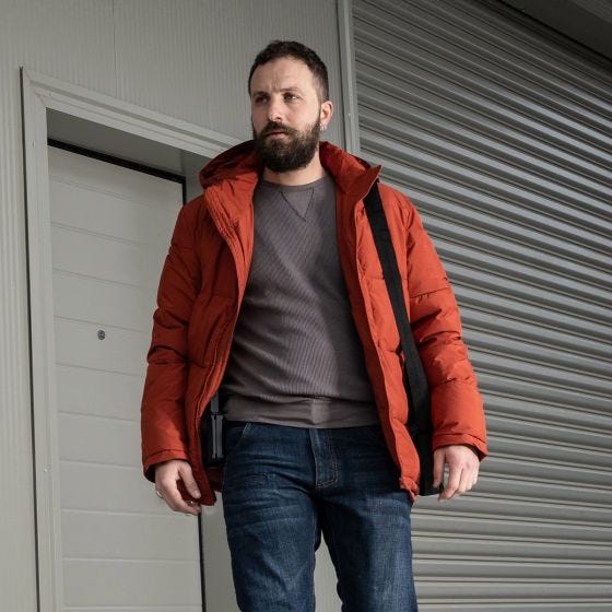 Куртка Pentagon Taurus Puffer - Maroon Red
