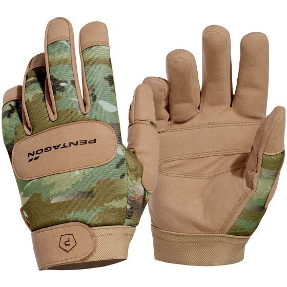 Перчатки Pentagon Duty Mechanic - PentaCamo