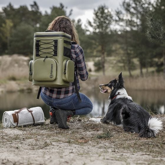 Рюкзак Холодильник Petromax 27 L - Оливковый