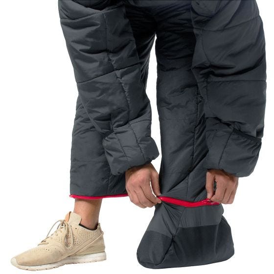 Спальный мешок-комбинезон Selk'bag Lite 6G - Grey Fiery
