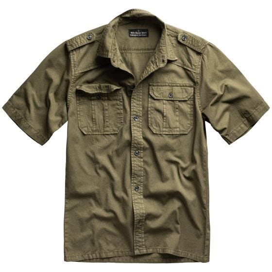 Рубашка с коротким рукавом Surplus M65 Basic - Оливковый