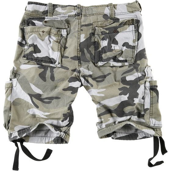Шорты Surplus Airborne Vintage Приглушенный Городской Камуфляж