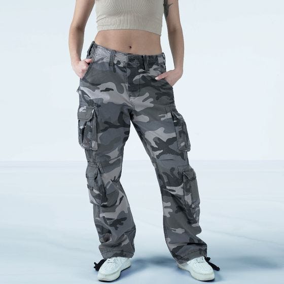 Брюки Surplus Airborne Vintage женские - Night Camo