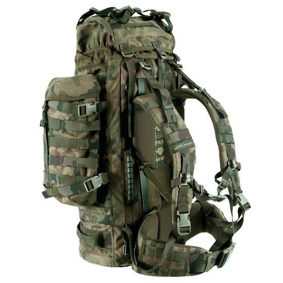 Рюкзак Wisport Wildcat 65 л - PL Woodland