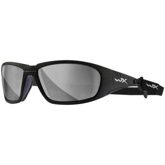 Очки Wiley X WX Boss - Silver Flash Lens / Matte Black Frame
