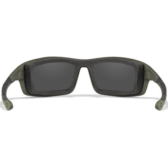 Очки Wiley X WX Grid - Captivate Polarized Grey Mirror Lenses / Matte Utility Green Frame