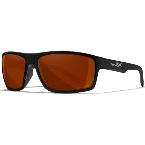 Очки Wiley X WX Peak - Captivate Polarized Copper Lenses / Matte Black Frame