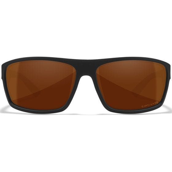 Очки Wiley X WX Peak - Captivate Polarized Copper Lenses / Matte Black Frame