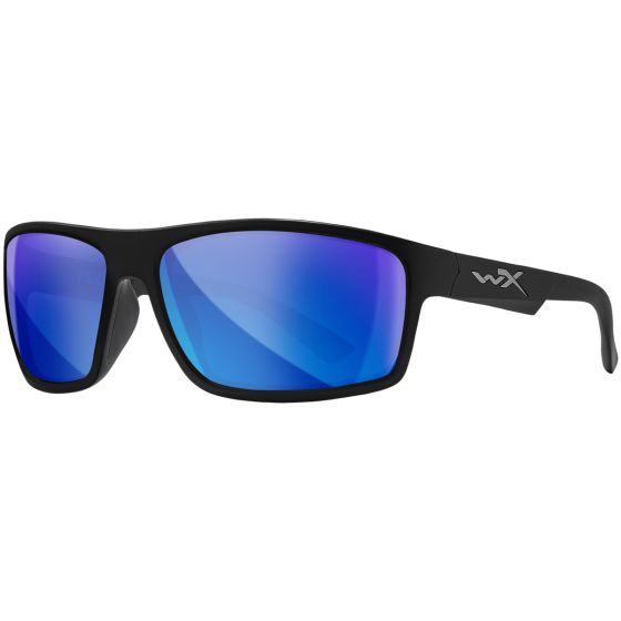 Очки Wiley X WX Peak - Polarized Blue Mirror Lenses / Matte Black Frame