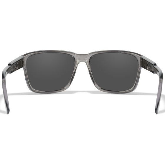 Очки Wiley X WX Trek - Captivate Polarized Blue Mirror Lenses / Gloss Crystal Dark Grey Frame