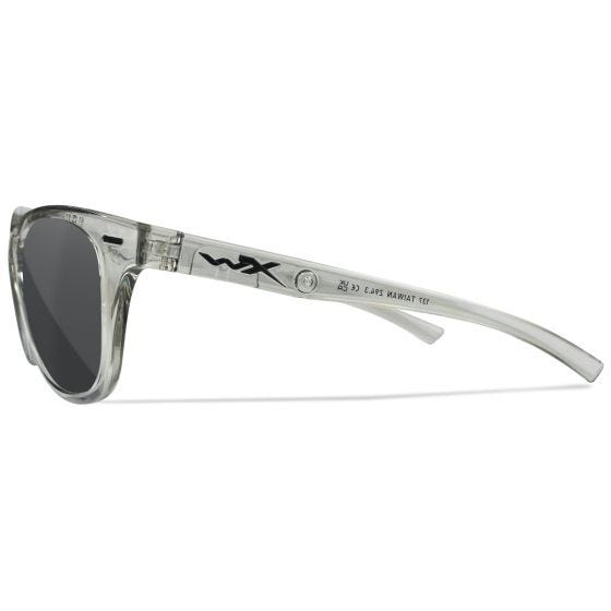 Очки Wiley X WX Ultra - Captivate Polarized Grey Lenses / Gloss Crystal Light Grey Frame