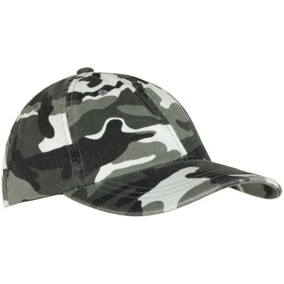 Кепка YP Low Profile Camo Washed - Приглушенный Городской Камуфляж