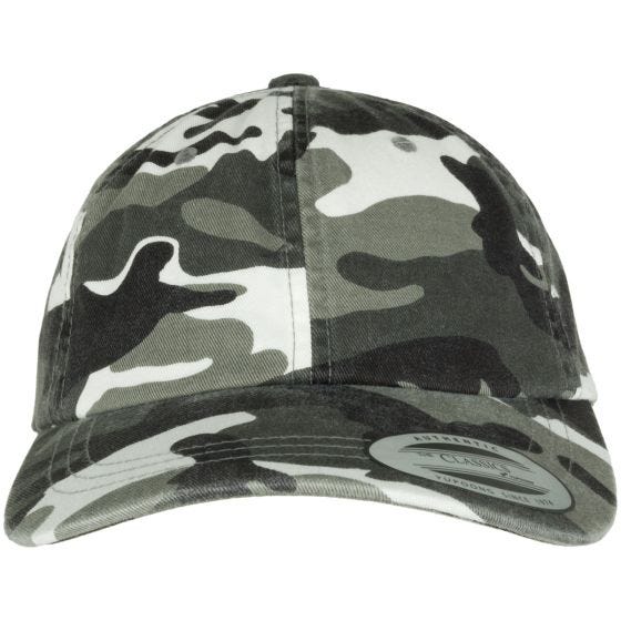 Кепка YP Low Profile Camo Washed - Приглушенный Городской Камуфляж