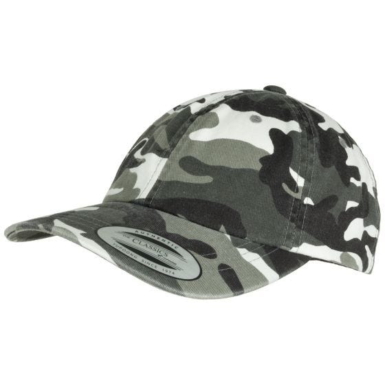 Кепка YP Low Profile Camo Washed - Приглушенный Городской Камуфляж