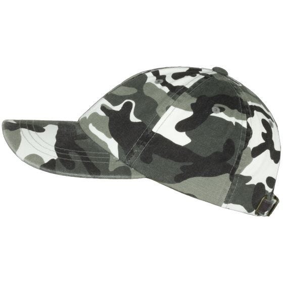 Кепка YP Low Profile Camo Washed - Приглушенный Городской Камуфляж