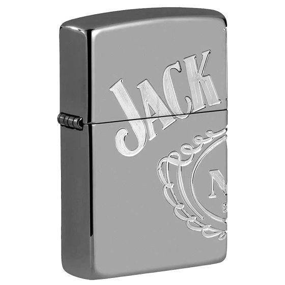 Зажигалка Zippo Jack Daniel's Armor - Black Ice
