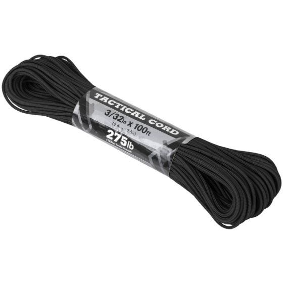 Тактический Шнур Atwood Rope 275 100 фута - Черный