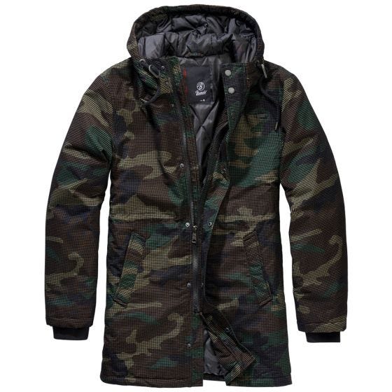 Парка Brandit Grid Camo - Woodland