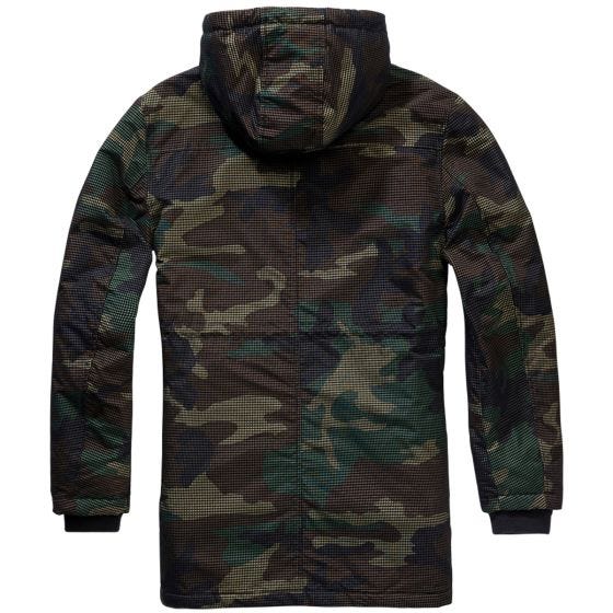 Парка Brandit Grid Camo - Woodland